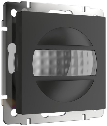 Датчик движения без рамки Werkel черный матовый картинка